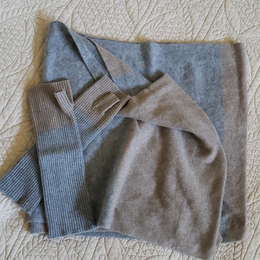 Eileen Fisher cashmere infinity scarf